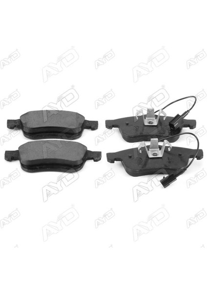 Ön Balata Fıat Doblo Iıı 10> Opel Combo 12> 1.3d Mtj 1.4 1.6d Mtj 2.0d Mtj Çift Fişli