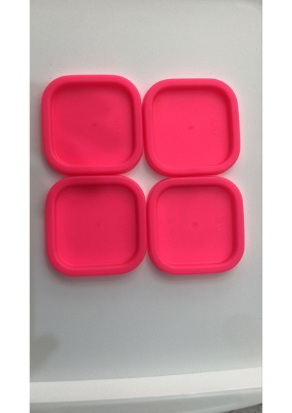 4 Adet Yedek Saklama Kabı Kapağı Pembe - 270 cc fiyatları