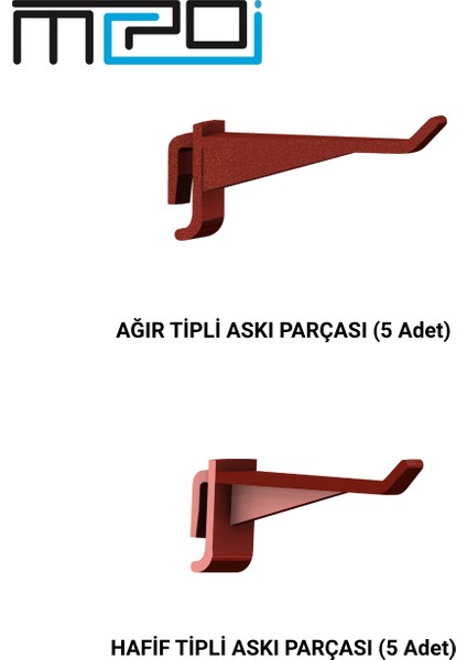 Panolizer Askı Parçası(10 Adet)