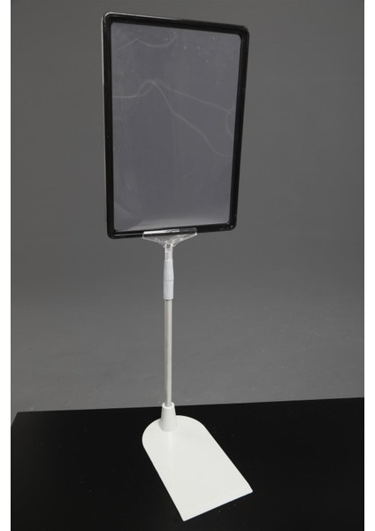 Ayaklı A4 Etiketlik Siyah