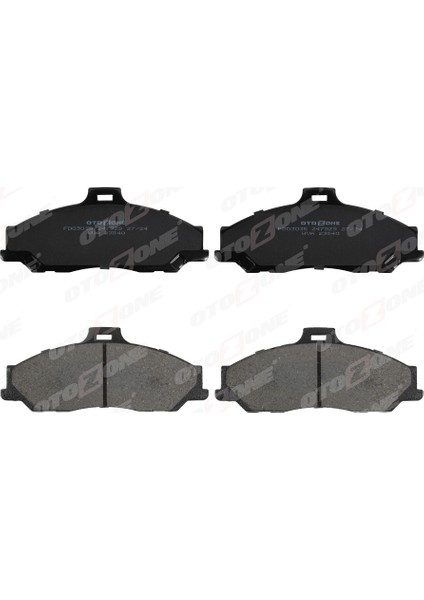 Ön Balata Ranger 2.5 D Td 4x4 99 > 3.0 Tdci 05 > Mazda B Serisi 2.5 D Td 98 > GDB3353