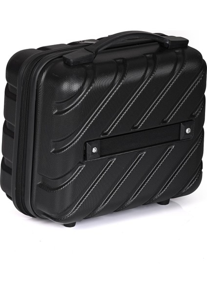 Şık Siyah Makyaj ve Hostes Çantası, Kullanışlı ve Hafif Tasarım modelleri