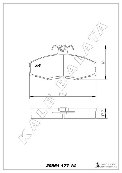 Balata Ön Sıerra Hb-Sw 82-87