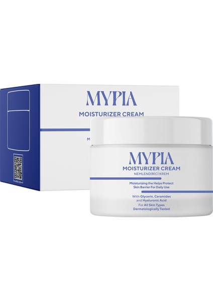 Yoğun Onarıcı ve 24 Saat Etkili Bariyer Koruyucu Moisturizer Nemlendirici Cilt Bakım Kremi 50 ml