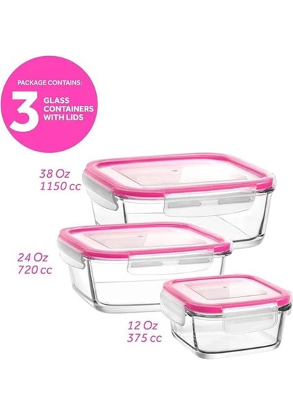 Fresco 3'lü Saklama Kabı Seti indirimleri