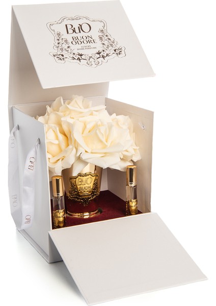 Yuvarlak Gold Krem 7 Gül fırsatları