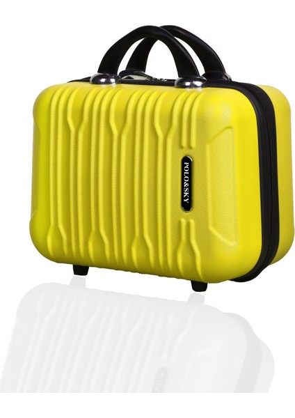 Şık Sarı Abs Makyaj Çantası El Valizi, Pratik ve Hafif Tasarım fiyatları