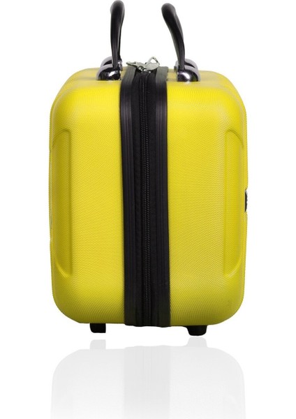 Şık Sarı Abs Makyaj Çantası El Valizi, Pratik ve Hafif Tasarım modelleri