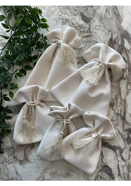 5'li Kese Seti, Hediye ve Kozmetik Kılıf, Aksesuar ve Takı Saklama Keseleri