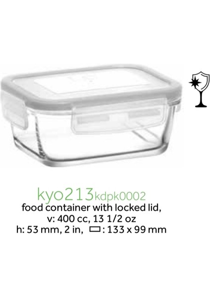 Fresco 4'lü Saklama Kabı Seti (Dikdörtgen) (Beyaz Kapak 1900CC-1200CC-800CC-400CC) indirimleri