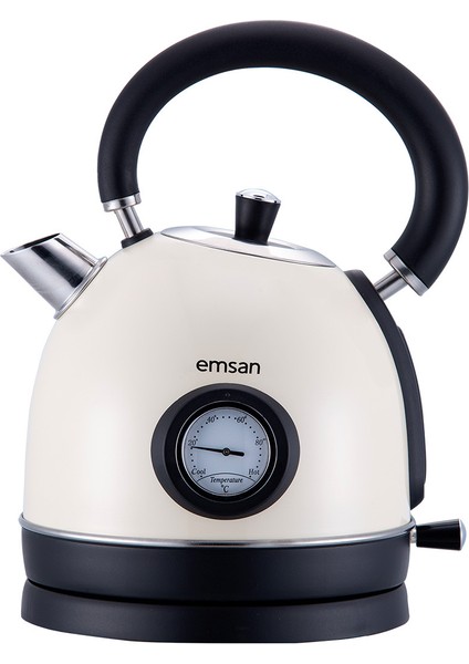 Bej Renkli Sıcak Su Demliği, Pratik ve Şık Tasarım indirimleri