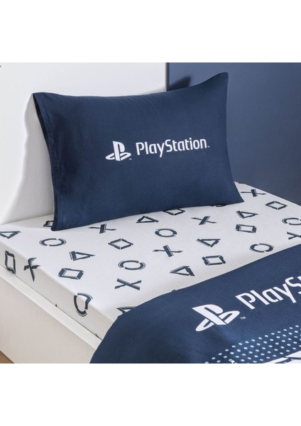 Taç Lisanslı Playstation Game On Tek Kişilik Pamuk Nevresim Takımı 120 modelleri