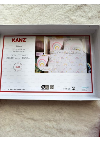 Rainbow Kız Bebek Nevresim TAKIMI(NEVRESIM100*150CM/ÇARŞAF120*160CM/YASTIK35*45 Cm) fiyatları