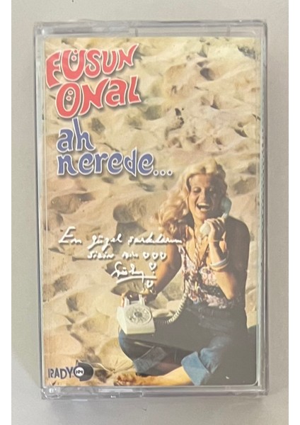 Füsun Önal Ah Nerede Kaset (Jelatininde Sıfır Orijnal Dönem Baskı Kaset)