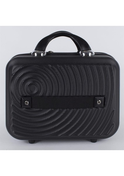 Şık Siyah Makyaj Çantası, Yeni Model, Pratik ve Hafif Tasarım modelleri