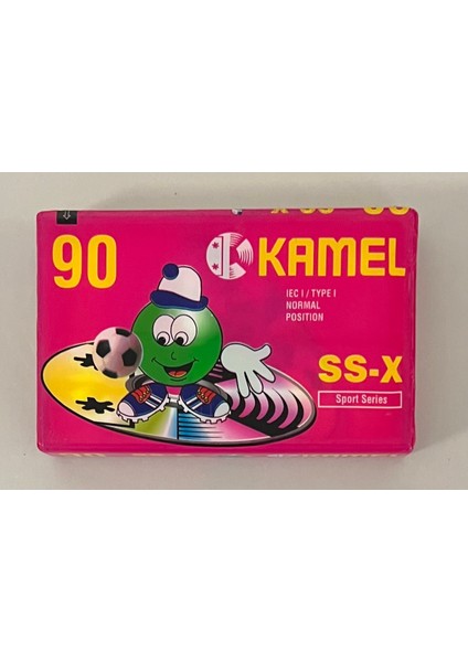 Ss-X 90'lık Boş Kaset (Jelatininde Sıfır Orijnal Dönem Baskı Kaset)