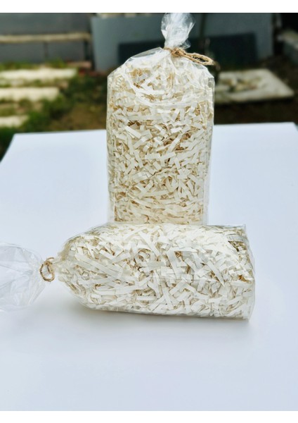 Krem 100 gr Kırpık Kağıt, Z Zigzag, Süs Hediye Kutu Dolgu Kağıt Kırpık Kutu Içi Süsleme