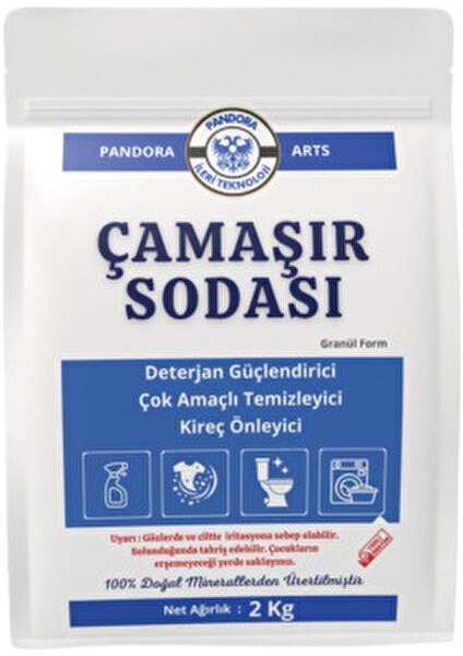 Çamaşır Sodası 2 kg Beyazlar İçin Leke Çıkarma Gücü ile Temizleyici fırsatları