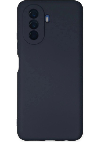Bfs Huawei Nova Y70 Kılıf Nano Içi Kadife Silikon - Lacivert