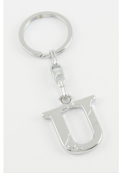 Msa-Shop Harfli Metal Anahtarlık-U