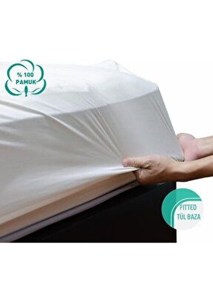 Fitted Su Sıvı Geçirmez Pamuklu Yatak Koruyucu Alez fırsatları