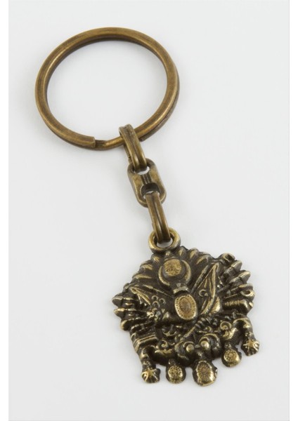 Msa-Shop Osmanlı Bayrağı Metal Anahtarlık-K