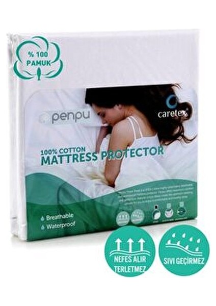 Fitted Su Sıvı Geçirmez Pamuklu Yatak Koruyucu Alez indirimleri