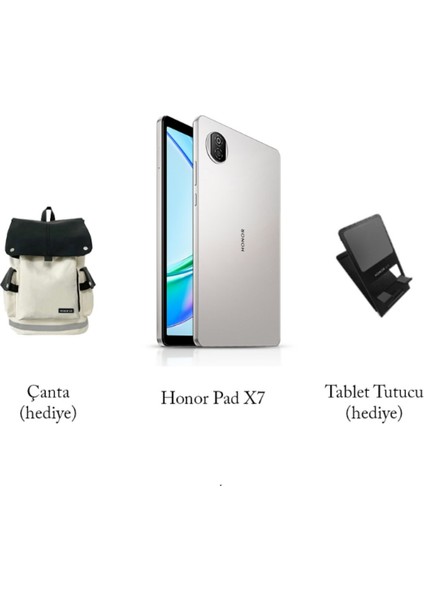 Pad X7 Tablet(Çanta ve Tablet Tutucu Hediyeli)