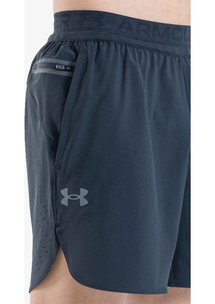 Vanish Elite Erkek Siyah Koşu Şortu.001