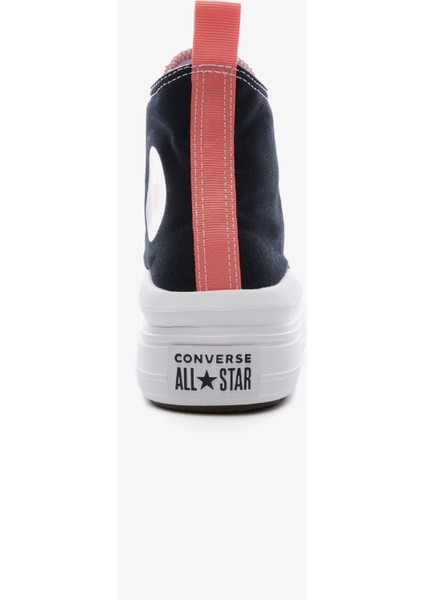 Chuck Taylor All Star Move Kadın Siyah Platform Sneaker.001