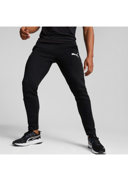 Evostripe Erkek Siyah Günlük Eşofman Altı.01