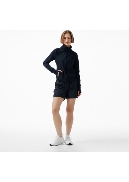Meridian Kadın Siyah Koşu Ceketi.001