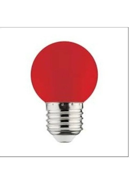 1 Watt Renkli Sarı&Kırmızı Gece Lambası Led Ampul E-27 Duy fiyatları
