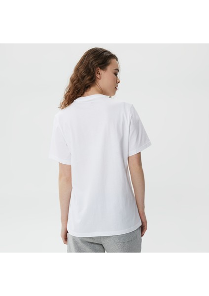 Go-To Star Chevron Standard-Fit Unisex Beyaz Günlük T-Shirt.102