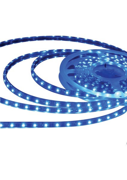 3 Çip 60 LED'li 5 Metre Silikonsuz Şerit LED - RGB - AS01-00309