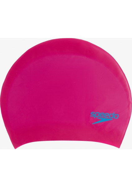 Long Hair Unisex Pembe Yüzücü Bonesi.- fiyatları