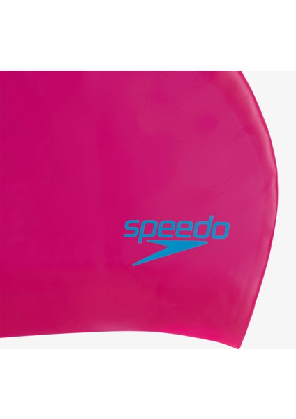 Long Hair Unisex Pembe Yüzücü Bonesi.- fırsatları