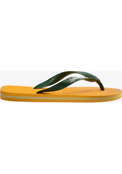 Brasil Logo Erkek Sarı Terlik.1740