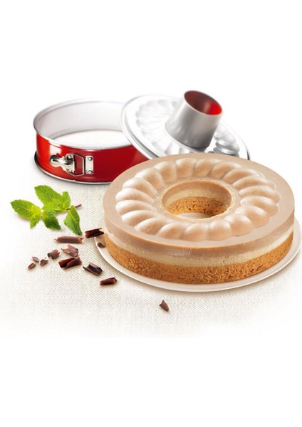 DeliBake Savarin Kelepçeli Kek Kalıbı - 19 cm