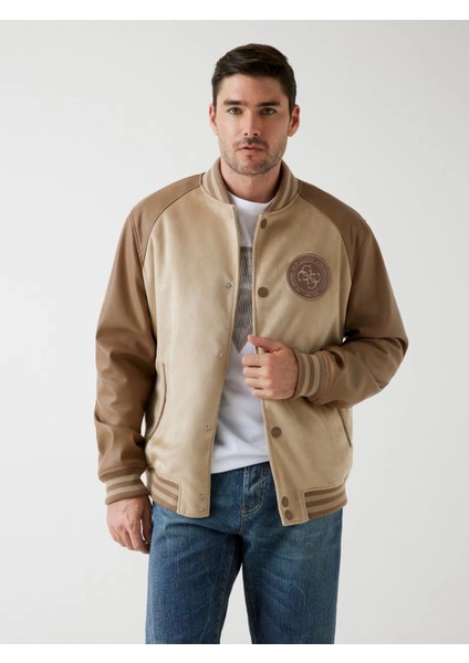 Varsity Erkek Çok Renkli Bomber Ceket M5BL2BK1062-FN47 fiyatları