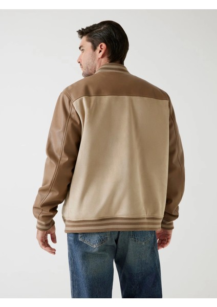 Varsity Erkek Çok Renkli Bomber Ceket M5BL2BK1062-FN47 modelleri