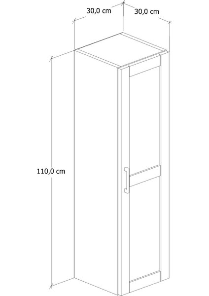 30 cm Riva Boy Dolabı indirimleri
