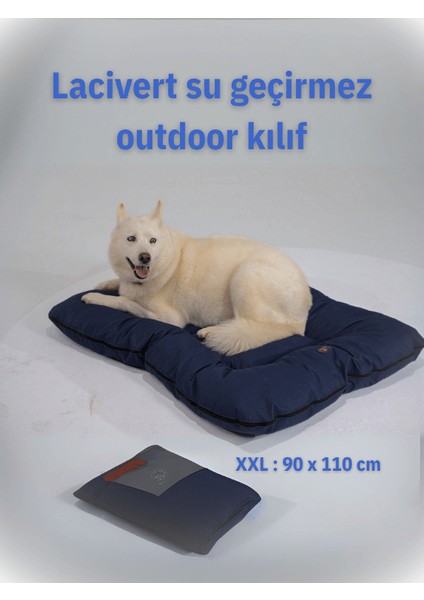 Xxl Hediye Kılıflı Ekstra Büyük Yıkanabilir Köpek Minderi (120X100) Fermuarlı fiyatları