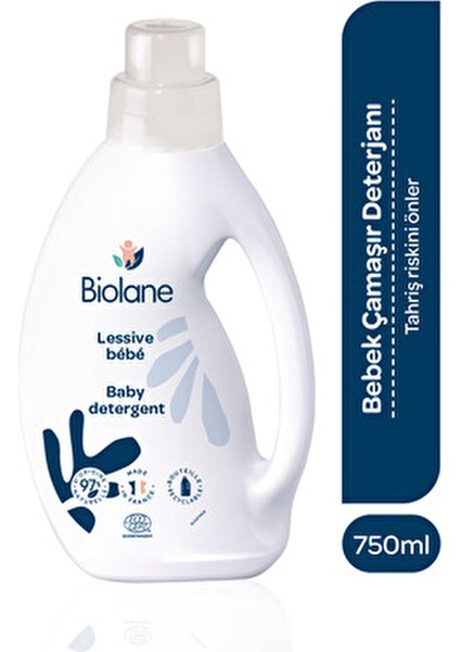 Bebek Deterjanı 750 ml Hassas Ciltler İçin Özel Formül ile Üretilmiştir fiyatları