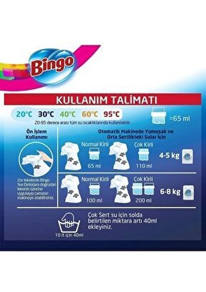 Sıvı Deterjan Beyaz Sabun 1755 ml 27 Yıkama Beyaz ve Renkli Giysiler İçin Etkili fırsatları