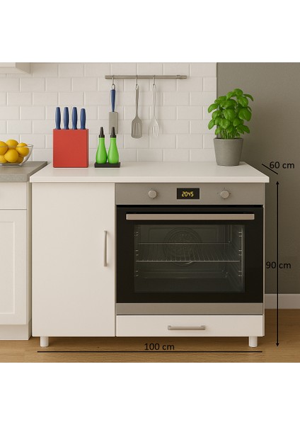 Ankastre Fırın ve Ocak Dolabı, Set Üstü Ocak Dolabı, Çok Amaçlı Dolap