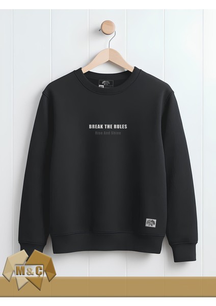M.ç Premium Original Erkek Sweatshirt Uzun Kollu Mevsimlik Baskılı Özel Tasarım Hodie
