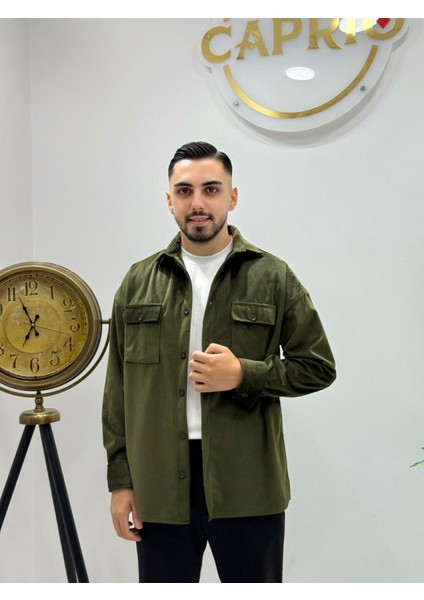 Erkek Kadife Kumaş Kışlık Gömlek Yeni Sezon Oversize Gömlek Renk Solması Yapmaz modelleri