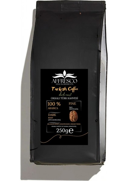Okkalı Türk Kahvesi 250 gr / Doypack Paket