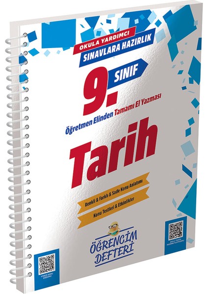 3163 - 9.sınıf Tarih Öğrencim Defteri